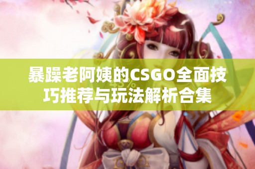 暴躁老阿姨的CSGO全面技巧推荐与玩法解析合集