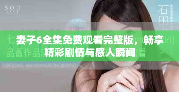 妻子6全集免费观看完整版，畅享精彩剧情与感人瞬间