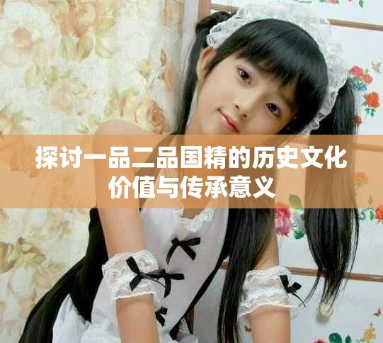 探讨一品二品国精的历史文化价值与传承意义