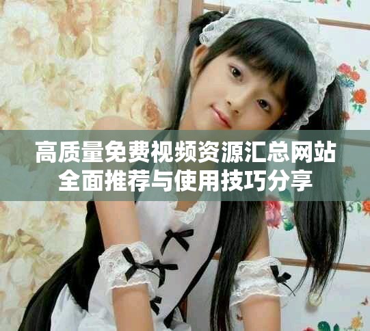 高质量免费视频资源汇总网站全面推荐与使用技巧分享