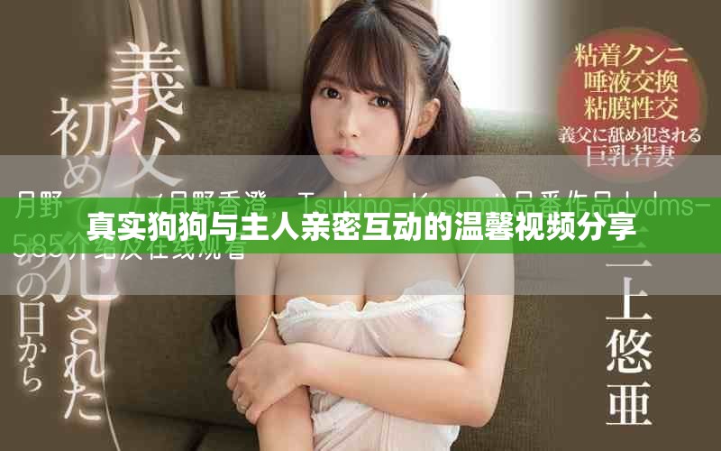 真实狗狗与主人亲密互动的温馨视频分享