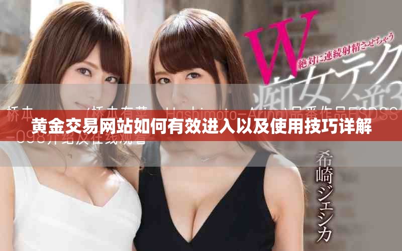 黄金交易网站如何有效进入以及使用技巧详解