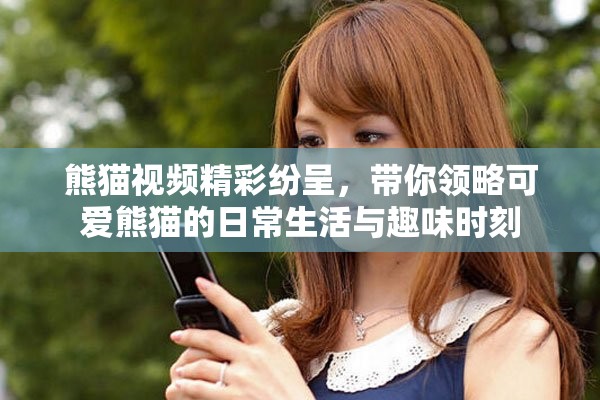 熊猫视频精彩纷呈，带你领略可爱熊猫的日常生活与趣味时刻