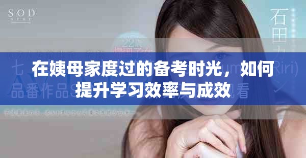在姨母家度过的备考时光，如何提升学习效率与成效