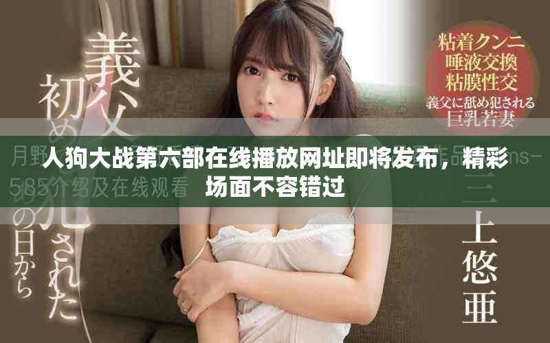 人狗大战第六部在线播放网址即将发布，精彩场面不容错过