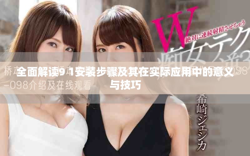 全面解读9 1安装步骤及其在实际应用中的意义与技巧