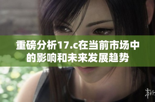 重磅分析17.c在当前市场中的影响和未来发展趋势