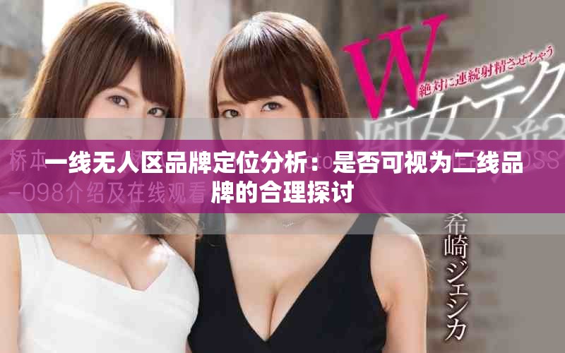 一线无人区品牌定位分析：是否可视为二线品牌的合理探讨