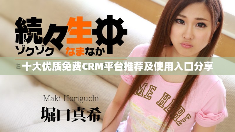 十大优质免费CRM平台推荐及使用入口分享