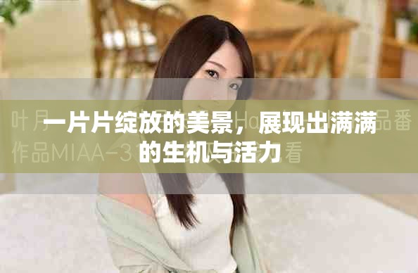 一片片绽放的美景，展现出满满的生机与活力