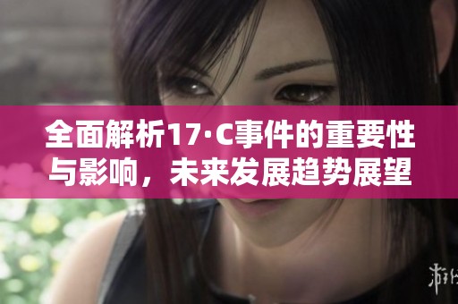全面解析17·C事件的重要性与影响，未来发展趋势展望