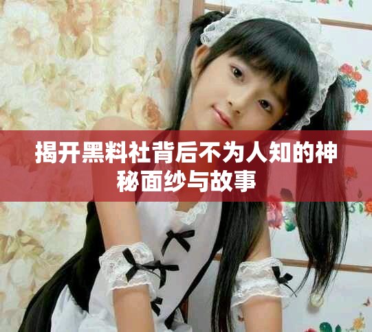 揭开黑料社背后不为人知的神秘面纱与故事