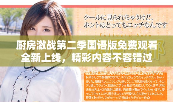 厨房激战第二季国语版免费观看全新上线，精彩内容不容错过