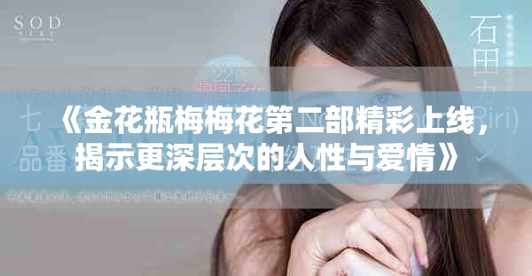 《金花瓶梅梅花第二部精彩上线，揭示更深层次的人性与爱情》