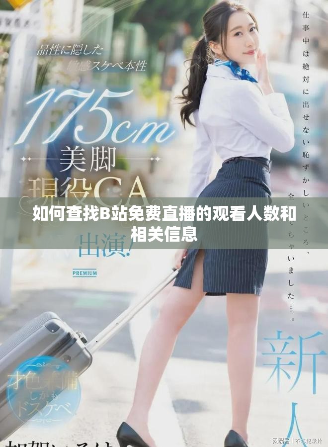 如何查找B站免费直播的观看人数和相关信息