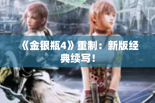 《金银瓶4》重制：新版经典续写！