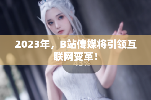 2023年，B站传媒将引领互联网变革！