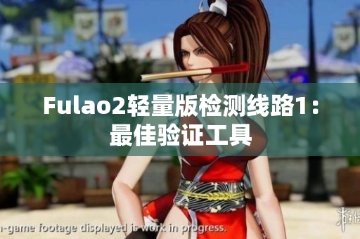 Fulao2轻量版检测线路1：最佳验证工具