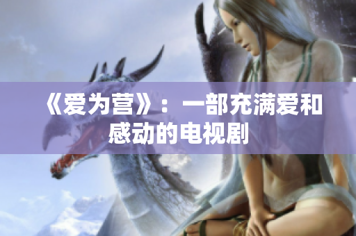 《爱为营》：一部充满爱和感动的电视剧