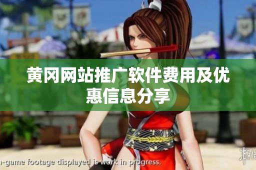 黄冈网站推广软件费用及优惠信息分享
