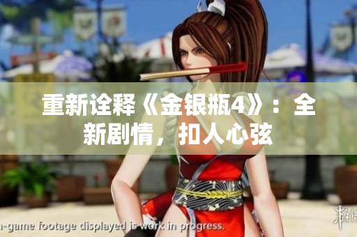 重新诠释《金银瓶4》：全新剧情，扣人心弦