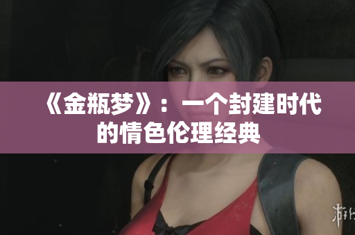 《金瓶梦》：一个封建时代的情色伦理经典