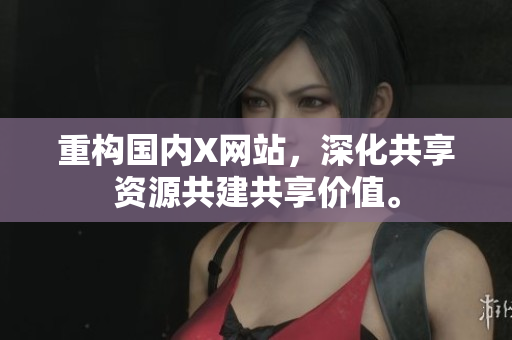 重构国内X网站，深化共享资源共建共享价值。