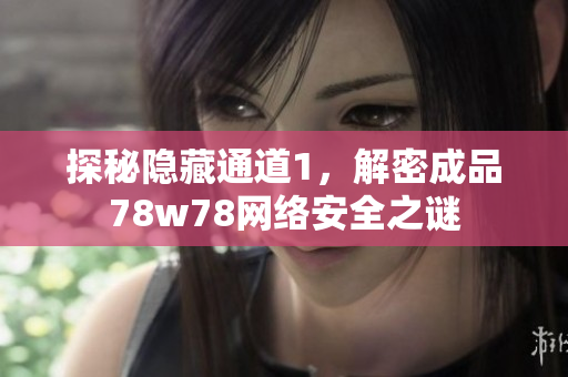 探秘隐藏通道1，解密成品78w78网络安全之谜
