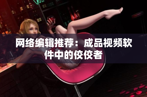 网络编辑推荐：成品视频软件中的佼佼者
