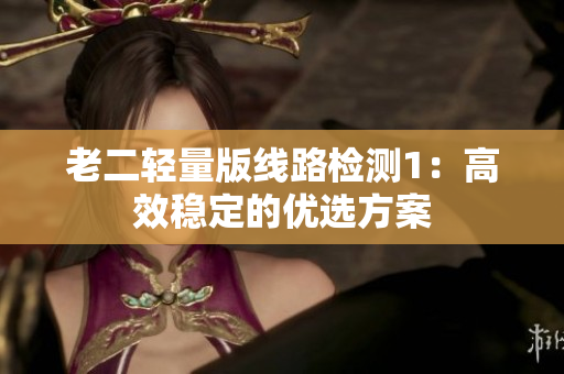 老二轻量版线路检测1：高效稳定的优选方案