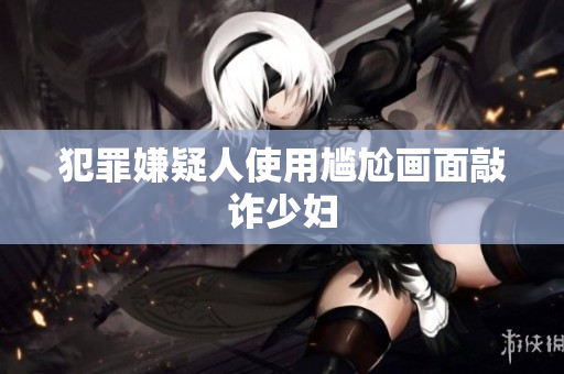 犯罪嫌疑人使用尴尬画面敲诈少妇