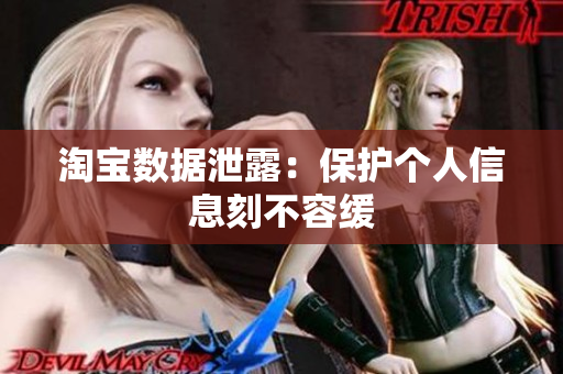 淘宝数据泄露：保护个人信息刻不容缓