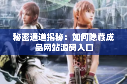秘密通道揭秘：如何隐藏成品网站源码入口