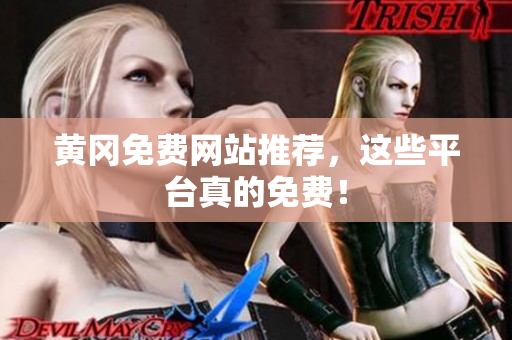 黄冈免费网站推荐，这些平台真的免费！