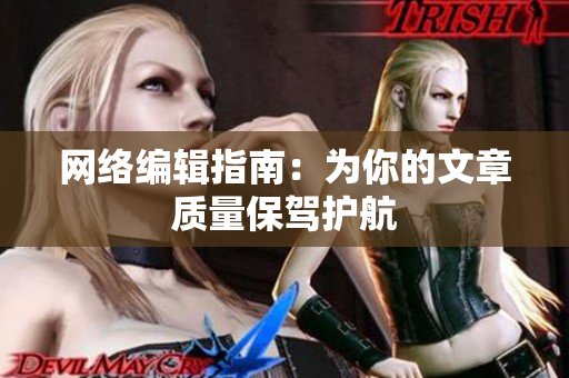 网络编辑指南：为你的文章质量保驾护航