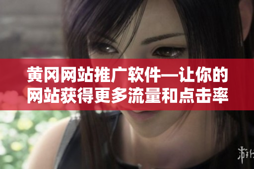 黄冈网站推广软件—让你的网站获得更多流量和点击率