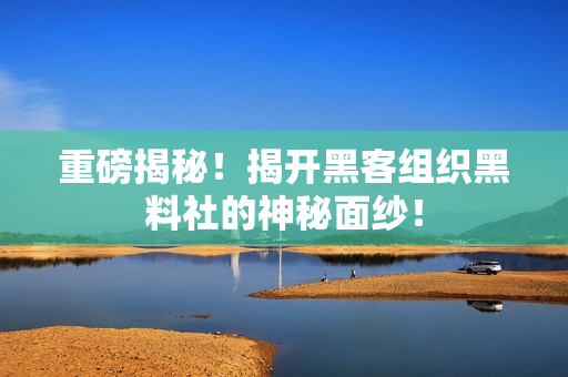重磅揭秘！揭开黑客组织黑料社的神秘面纱！
