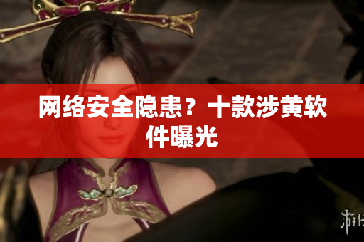 网络安全隐患？十款涉黄软件曝光