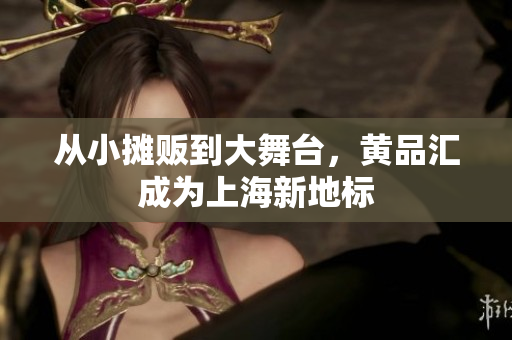 从小摊贩到大舞台，黄品汇成为上海新地标