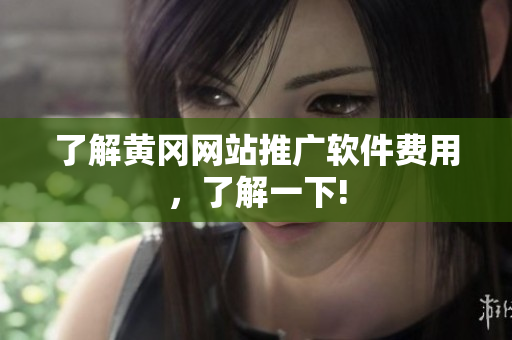 了解黄冈网站推广软件费用，了解一下!
