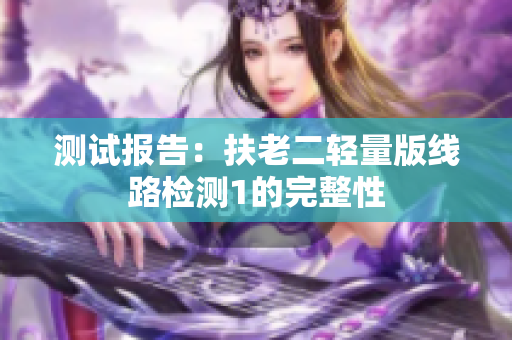 测试报告：扶老二轻量版线路检测1的完整性