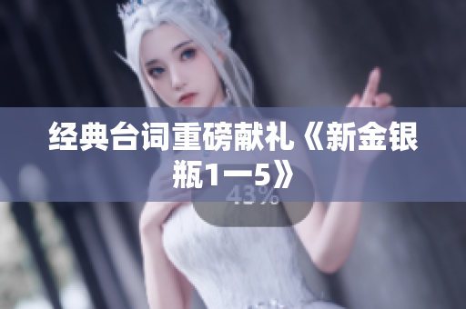 经典台词重磅献礼《新金银瓶1一5》