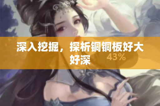 深入挖掘，探析铜铜板好大好深