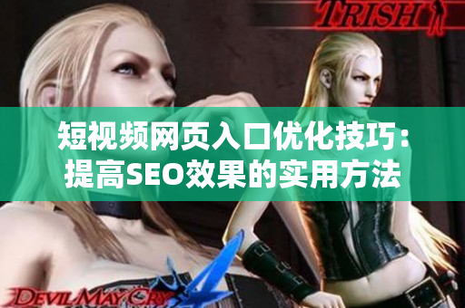 短视频网页入口优化技巧：提高SEO效果的实用方法