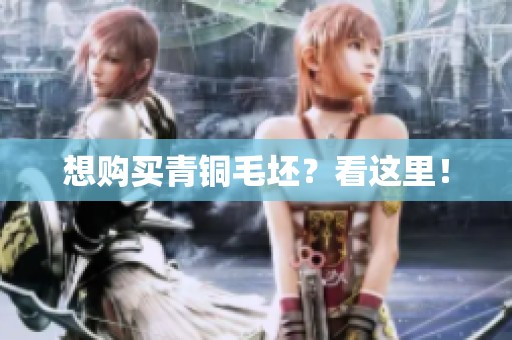 想购买青铜毛坯？看这里！