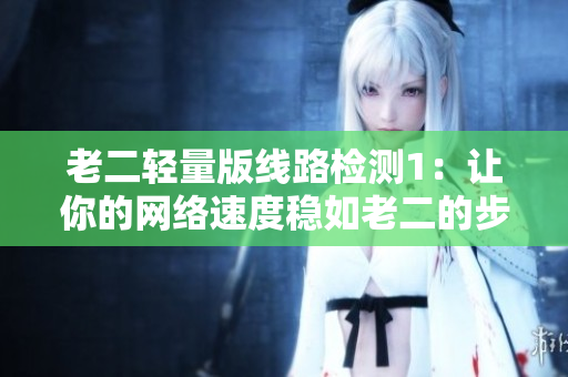 老二轻量版线路检测1：让你的网络速度稳如老二的步伐