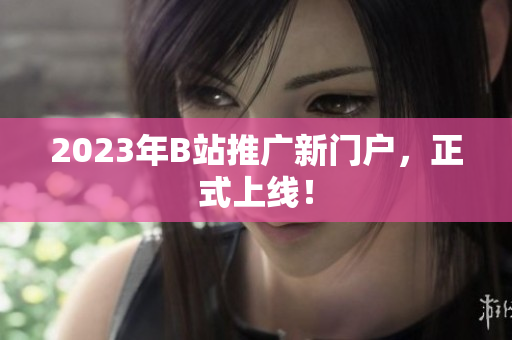 2023年B站推广新门户，正式上线！