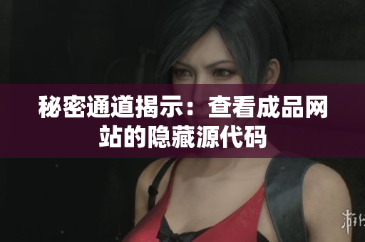 秘密通道揭示：查看成品网站的隐藏源代码