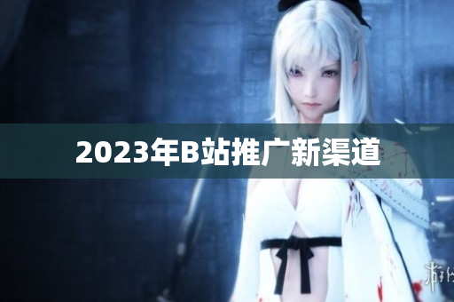 2023年B站推广新渠道