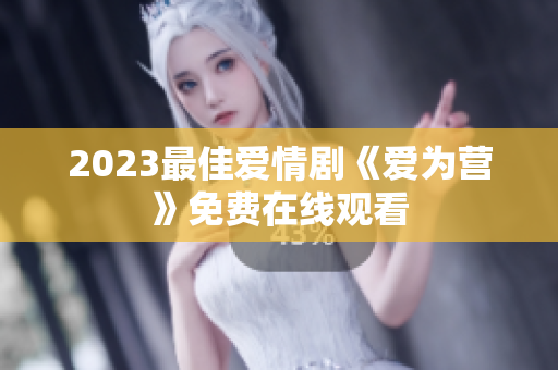 2023最佳爱情剧《爱为营》免费在线观看